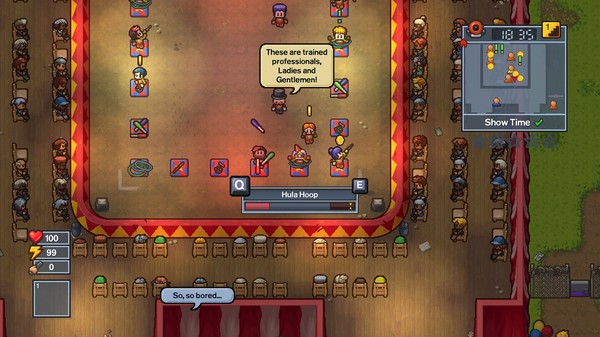 Скриншот из The Escapists 2 - Big Top Breakout