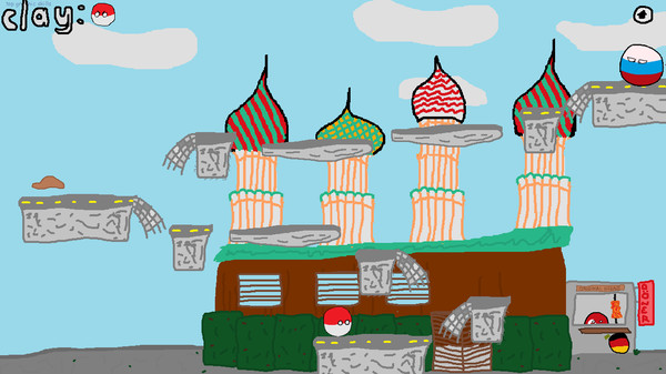 Countryballs: Over The World game for Linux 1