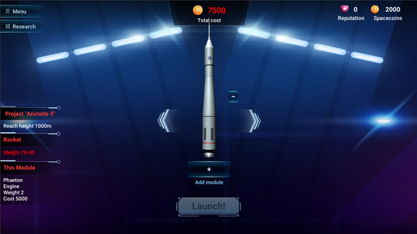 Скриншот из Space Launch Engineer