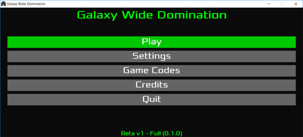 Galaxy Wide Domination game for Linux 1