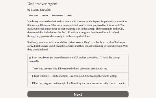 Undercover Agent recommended requirements