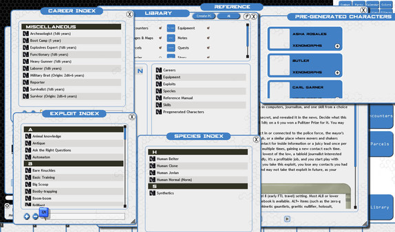 Скриншот из Fantasy Grounds - Xenomorphs: The Fall of Somerset Landing (W.O.I.N. N.E.W.)