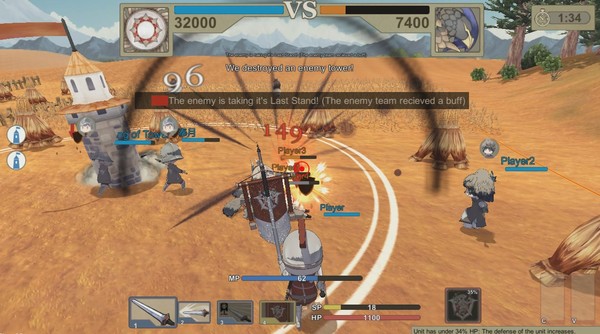 Fantasy Versus game for Linux 1