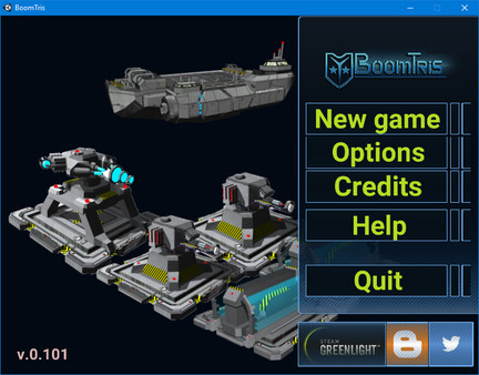 BoomTris game for Linux 1