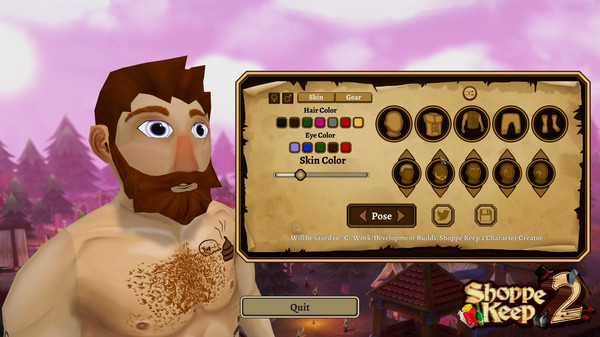 Shoppe Keep 2 Character Creator Preview