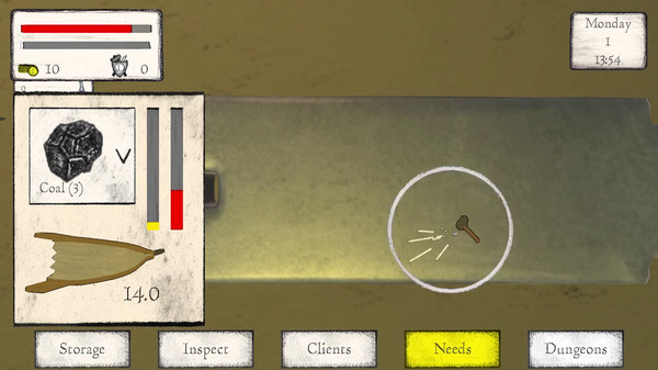 Blacksmith game for Linux 1