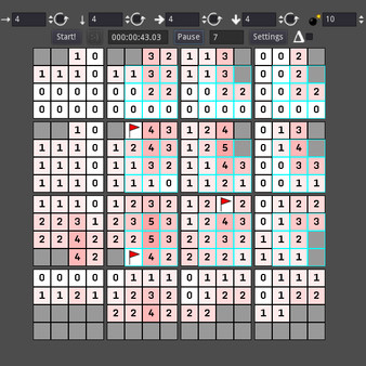 4D Minesweeper for linux