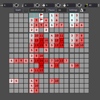 4D Minesweeper requirements