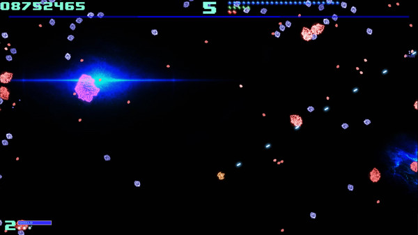 Скриншот из Super Asteroids