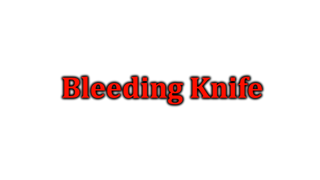 Bleeding Knife Logo