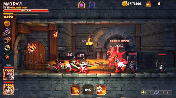 Скриншот из Dungeon Stars