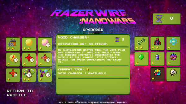 Razerwire:Nanowars requirements