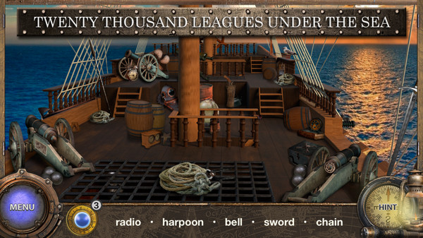 Hidden Object Adventure: Captain Nemo. Objets Cachés for linux