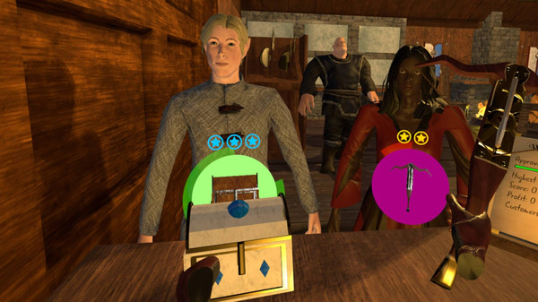 RPG Merchant game for Linux 1