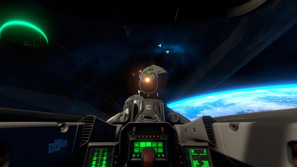 AstroBlast VR game for Linux 1