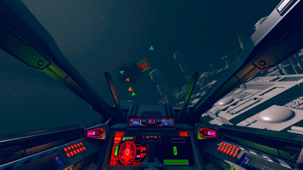 Trench Run VR game for Linux 1