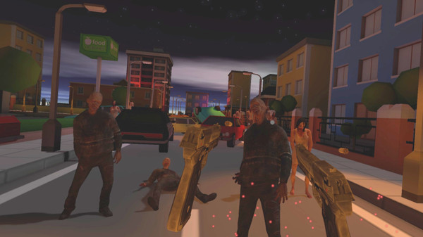Killing Zombies with Friends VR