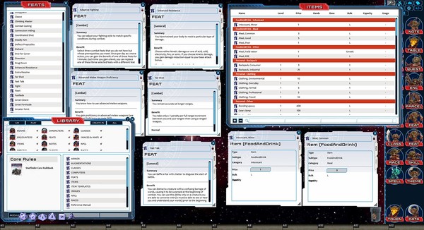 Скриншот из Fantasy Grounds - Starfinder RPG - Ruleset