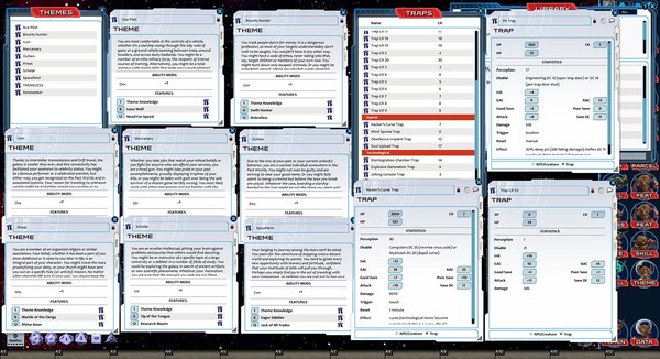 Скриншот из Fantasy Grounds - Starfinder RPG - Ruleset