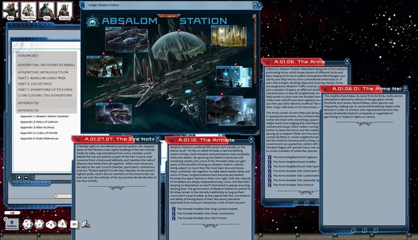 Скриншот из Fantasy Grounds - Starfinder RPG - Dead Suns AP 1: Incident at Absalom Station (SFRPG)