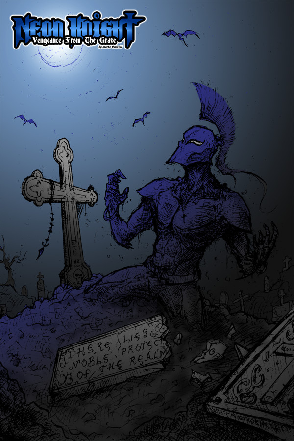 Steam portrait for Neon Knight: Vengeance From The Grave.