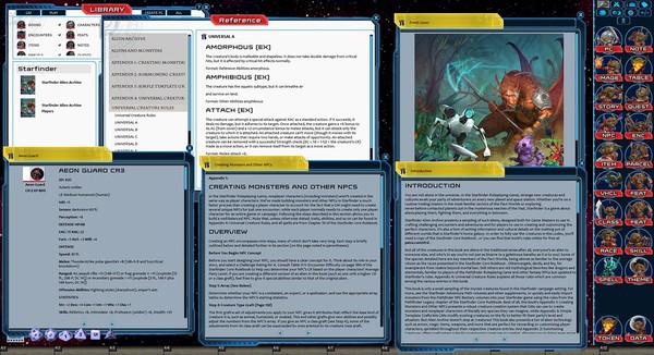 Скриншот из Fantasy Grounds - Starfinder RPG - Alien Archive (SFRPG)