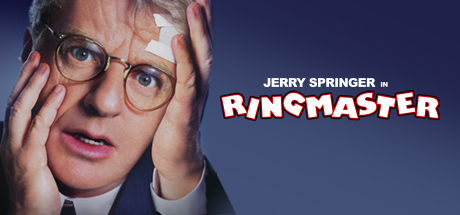 Jerry Springer in Ringmaster cover art