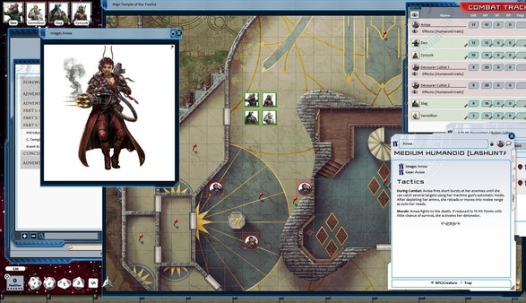 Скриншот из Fantasy Grounds - Starfinder RPG - Dead Suns AP 2: Temple of the Twelve (SFRPG)