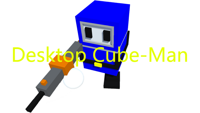 Desktop Cube-Man Logo