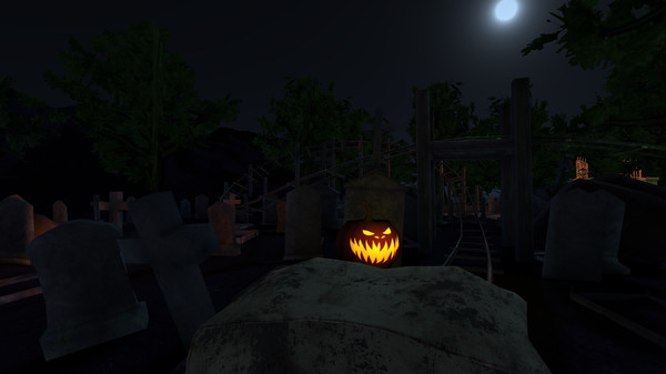 Скриншот из Epic Roller Coasters — Halloween
