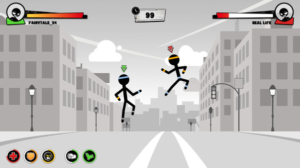 Скриншот из Stickman Fighting