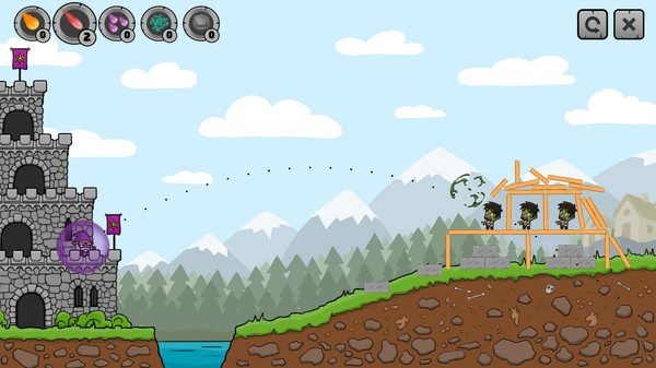 Скриншот из Merlin vs Zombies