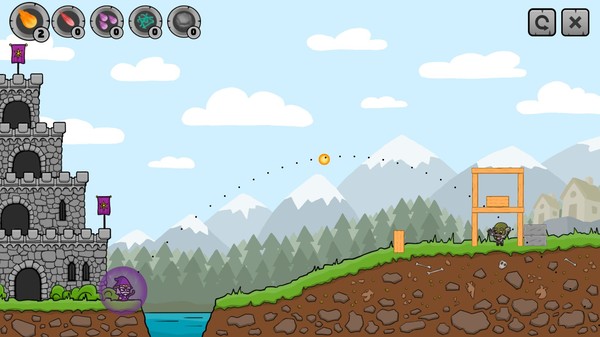 Скриншот из Merlin vs Zombies