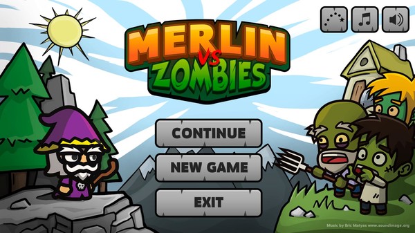 Скриншот из Merlin vs Zombies