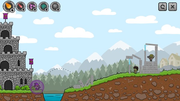 Скриншот из Merlin vs Zombies