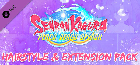 SENRAN KAGURA Peach Beach Splash - Hairstyle and Extension Pack cover art