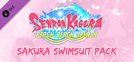 SENRAN KAGURA Peach Beach Splash - Sakura Swimsuit Pack cover art