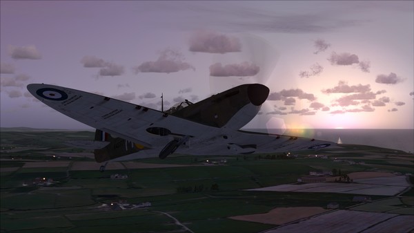 Скриншот из FSX Steam Edition: Dunkirk Spitfire Add-On