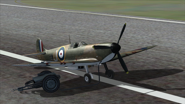 Скриншот из FSX Steam Edition: Dunkirk Spitfire Add-On