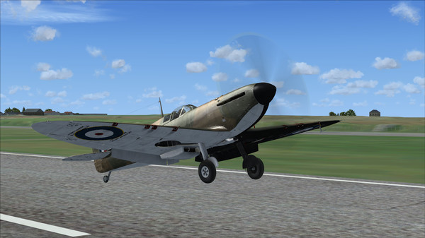 Скриншот из FSX Steam Edition: Dunkirk Spitfire Add-On