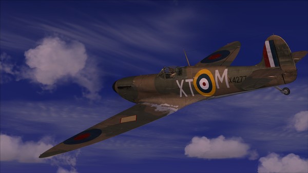 Скриншот из FSX Steam Edition: Dunkirk Spitfire Add-On