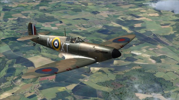 Скриншот из FSX Steam Edition: Dunkirk Spitfire Add-On