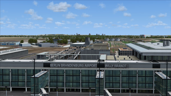 Скриншот из FSX Steam Edition: Mega Airport Berlin Brandenburg Add-On