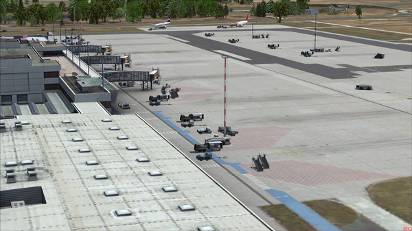 Скриншот из FSX Steam Edition: Mega Airport Berlin Brandenburg Add-On