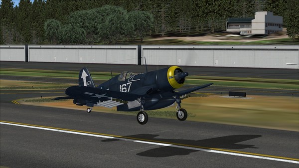 Скриншот из FSX Steam Edition: Aircraft Factory F4U Corsair™ Add-On