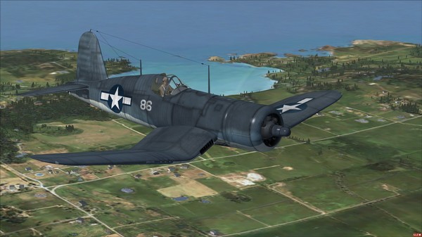 Скриншот из FSX Steam Edition: Aircraft Factory F4U Corsair™ Add-On