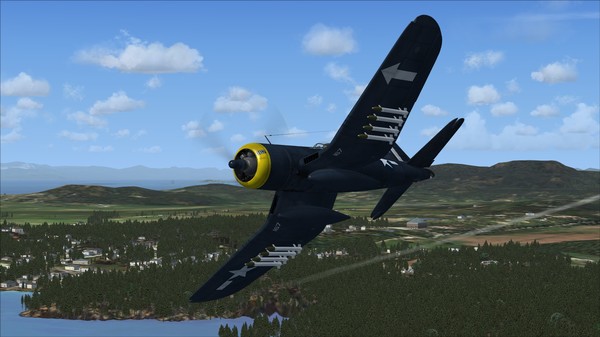 Скриншот из FSX Steam Edition: Aircraft Factory F4U Corsair™ Add-On