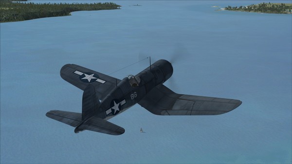 Скриншот из FSX Steam Edition: Aircraft Factory F4U Corsair™ Add-On