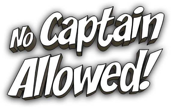 No Captain Allowed! Logo