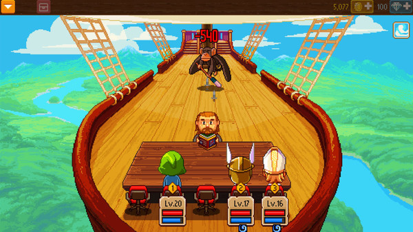 Скриншот из Knights of Pen and Paper 2: Free Edition